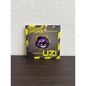 Murder Drones Uzi Head Enamel Pin